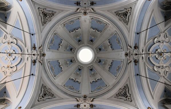Photograph Caroline Martin Ceiling Of A Church In Italy on One Eyeland